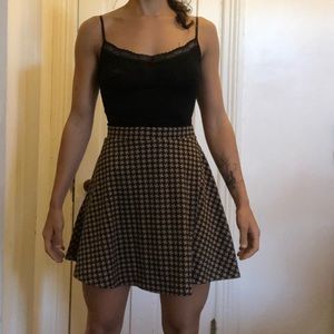 🕰Black & Brown High Waited Skirt🕰